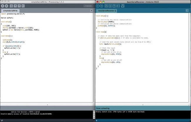Chapter 3: Processing - Arduino and Kinect Projects: Design, Build ...