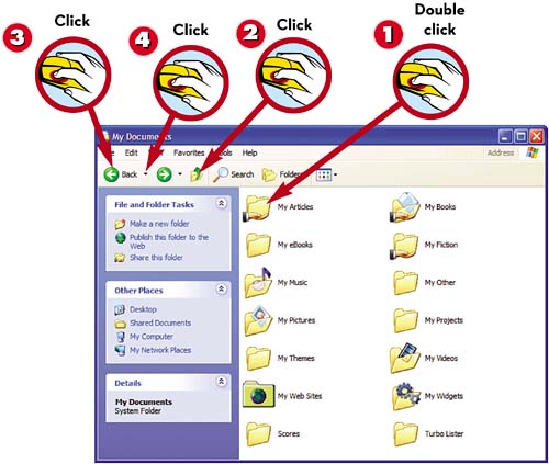 Navigating Folders