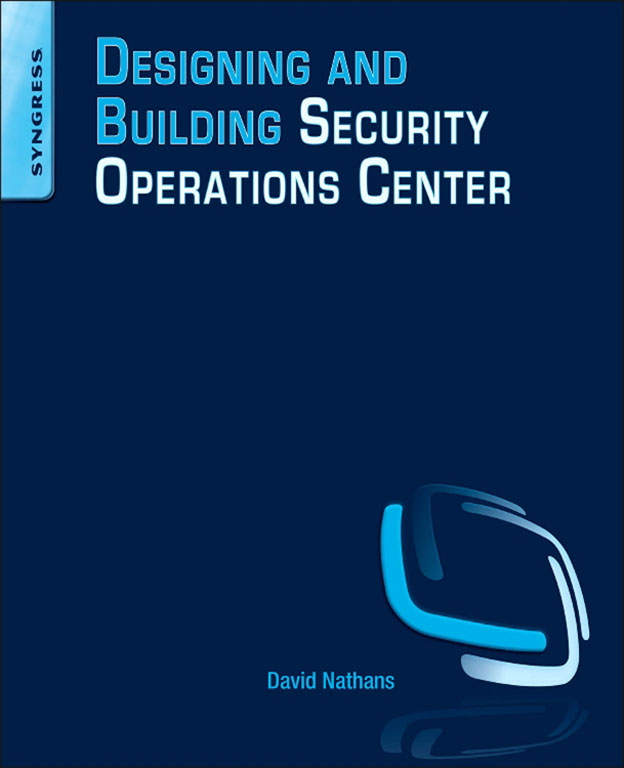 Cover - Designing and Building Security Operations Center [Book]