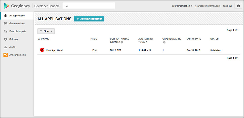 Google Play Developer Console - Learning MIT App Inventor: A Hands-On ...