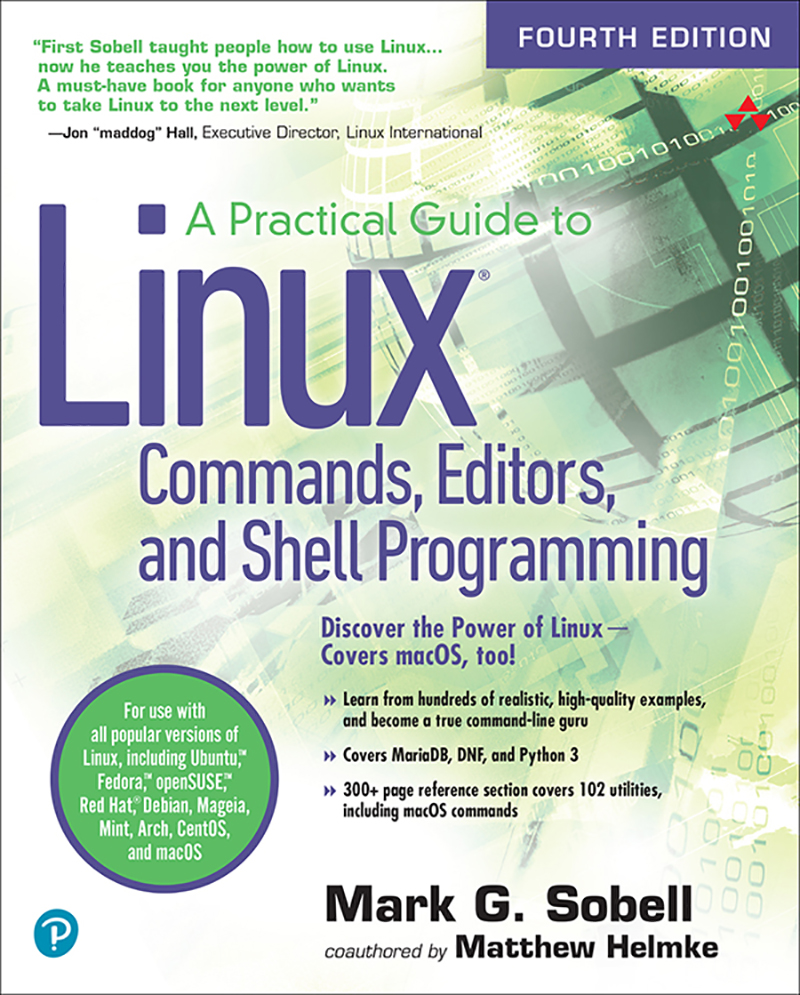 Cover Page - A Practical Guide to Linux Commands, Editors, and Shell ...