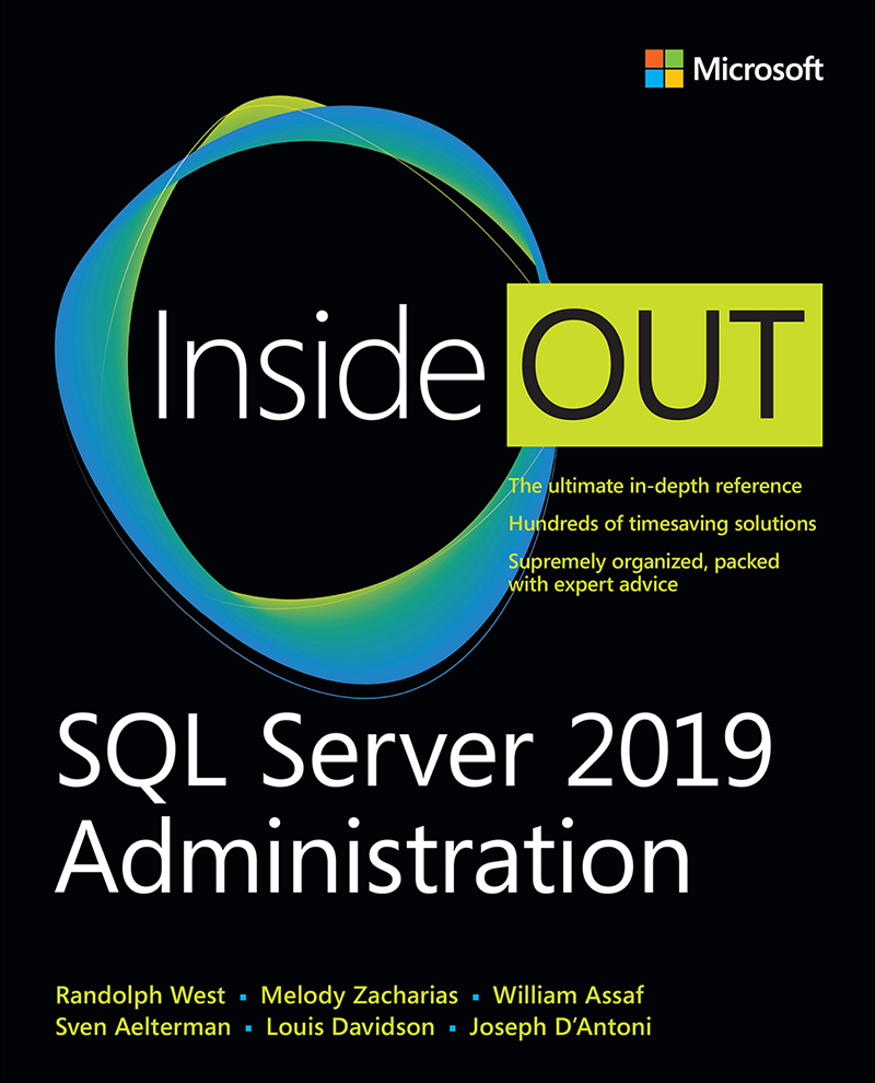 Cover - SQL Server 2019 Administration Inside Out [Book]