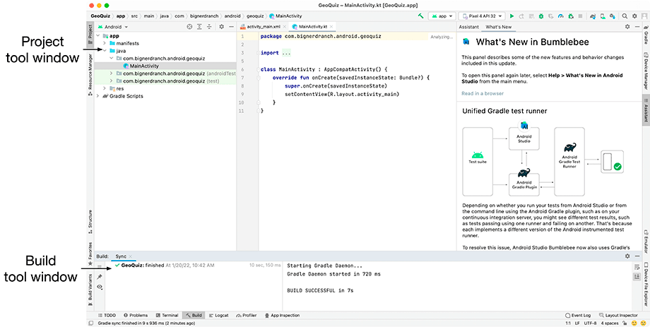 Navigating in Android Studio - Android Programming: The Big Nerd Ranch ...