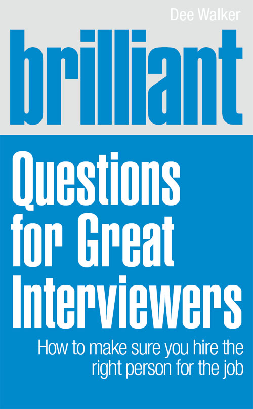 Cover Page - Brilliant Questions For Great Interviewers [Book]