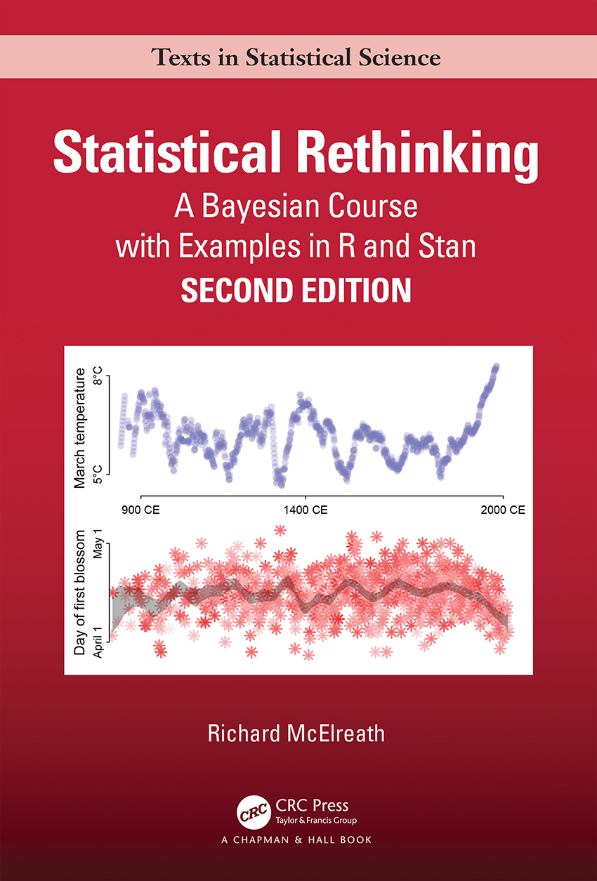 Cover - Statistical Rethinking, 2nd Edition [Book]