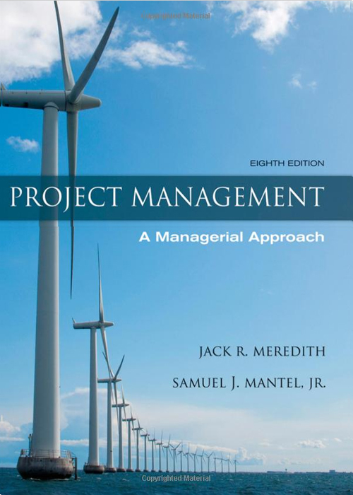 Cover Page - Project Management: A Managerial Approach, 8th Edition [Book]