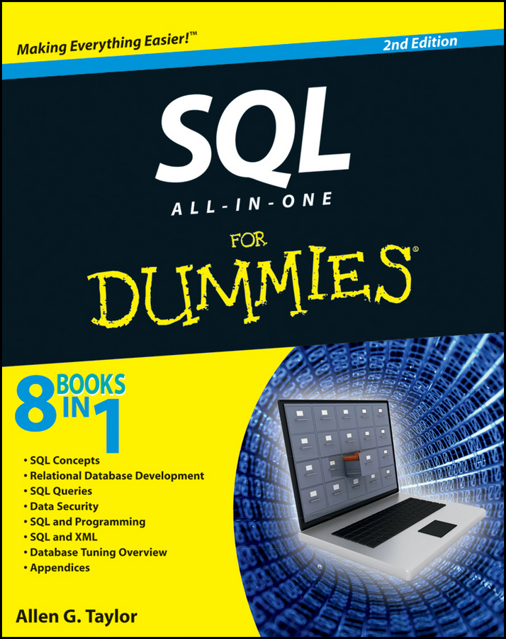 Cover - SQL All-in-One For Dummies®, 2nd Edition [Book]