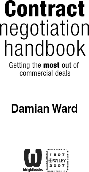 Title - Contract Negotiation Handbook: Getting the Most Out of ...