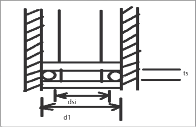 Figure shows an illustration of seal in main cylinder.