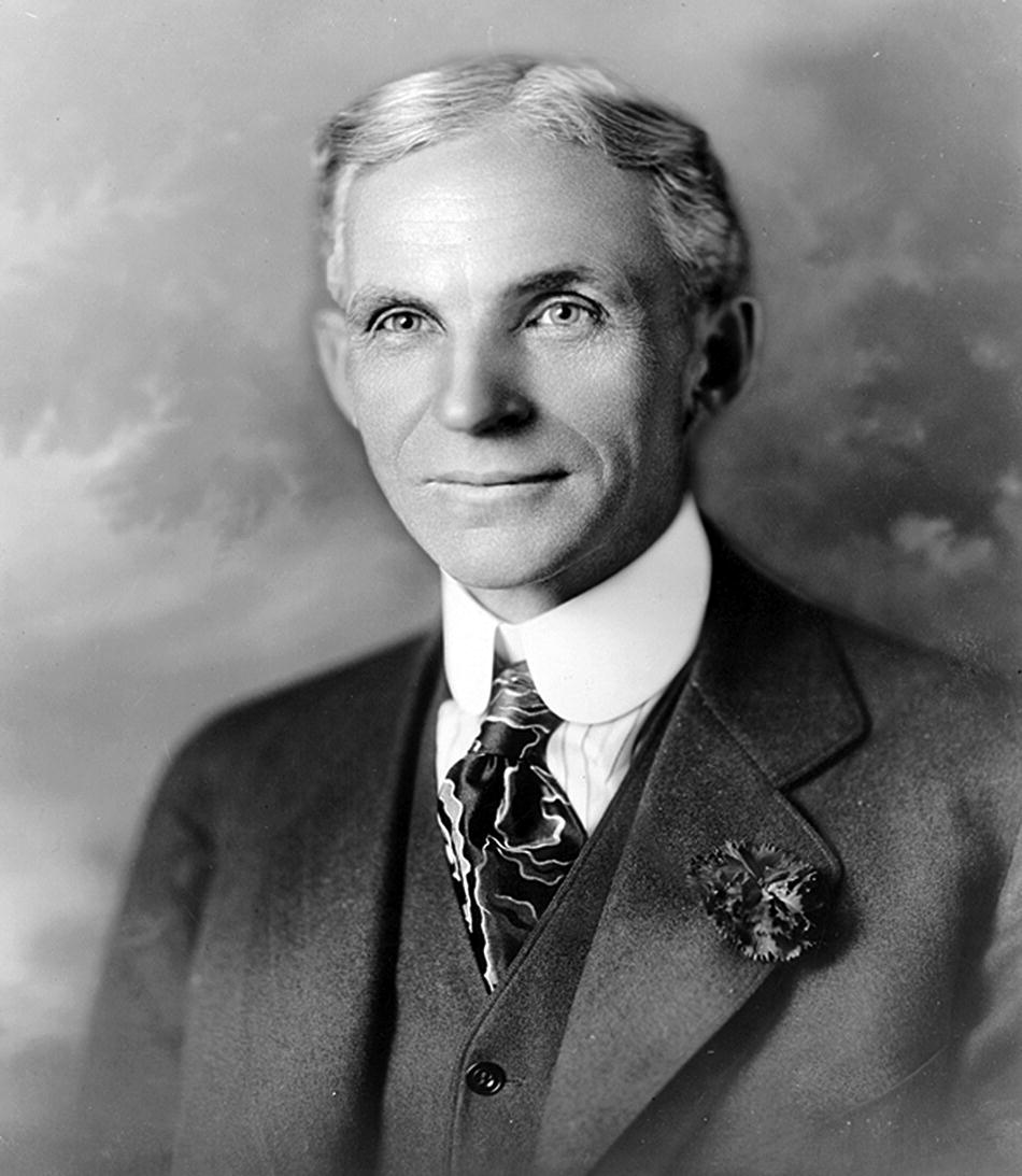 Photo of Henry Ford.