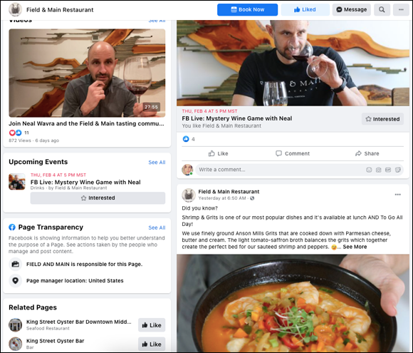 Snapshot of the timeline is where you and your community interact.