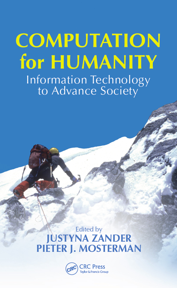 Cover - Computation for Humanity [Book]