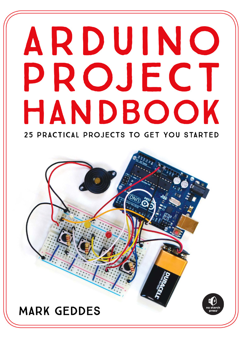 Cover - Arduino Project Handbook [Book]