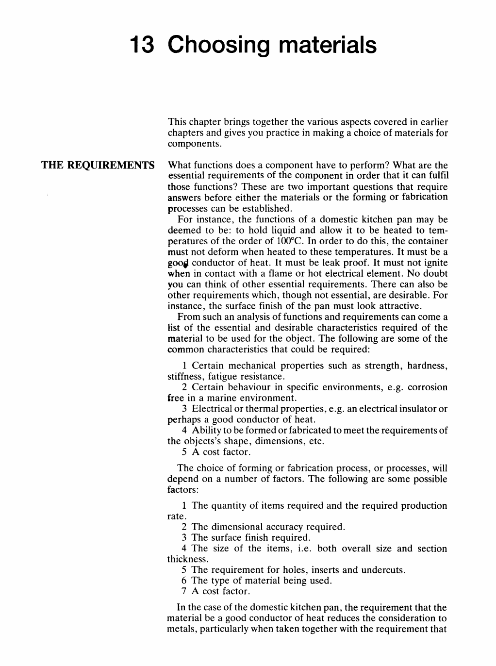 Chapter 13. Choosing materials - Engineering Materials 2 [Book]