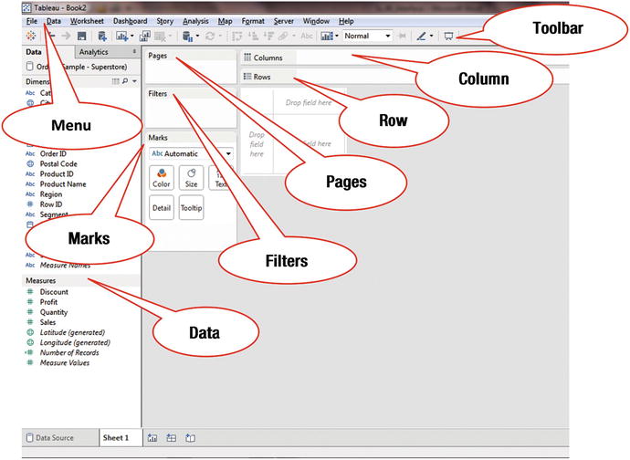 3. Exploring the Tableau Interface - Jumpstart Tableau: A Step-By-Step ...