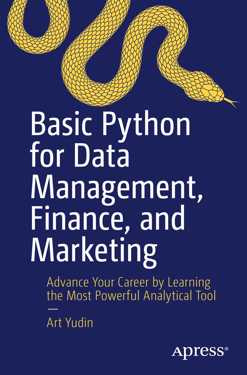 Cover - Basic Python for Data Management, Finance, and Marketing ...
