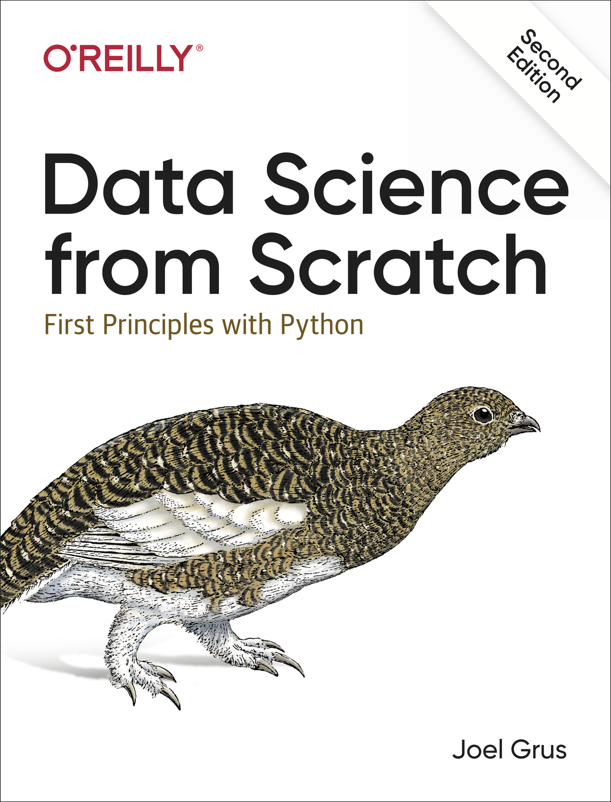 Cover - Data Science from Scratch, 2nd Edition [Book]