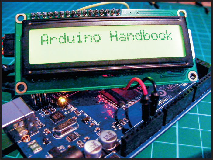Project 16: Serial LCD Screen - Arduino Project Handbook, Volume II [Book]