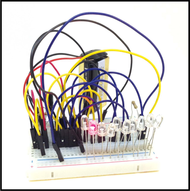 PROJECT 9: THE LED MARQUEE - A Beginner's Guide to Circuits [Book]