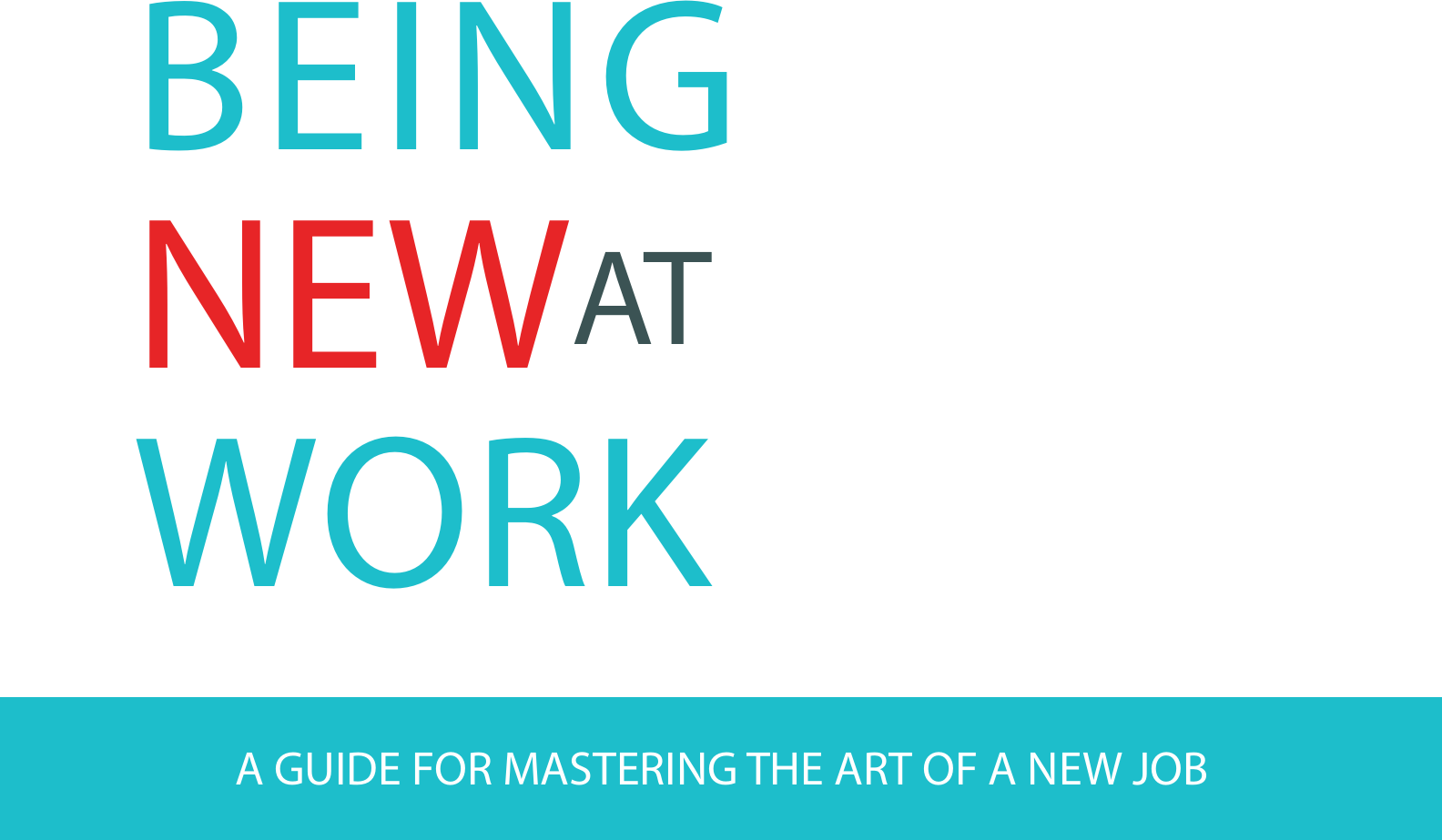 Title - Being New at Work: A Guide for Mastering the Art of a New Job ...
