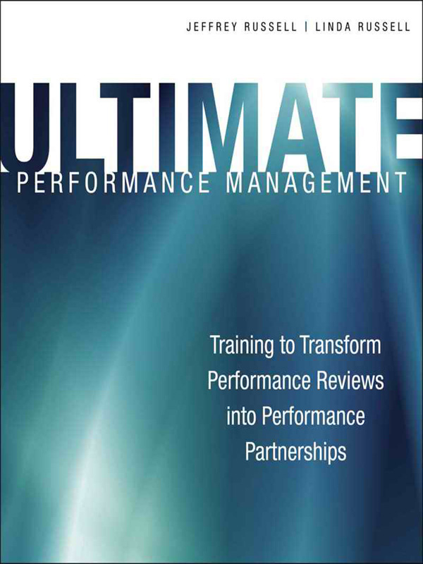 Cover - Ultimate Performance Management: Training to Transform ...