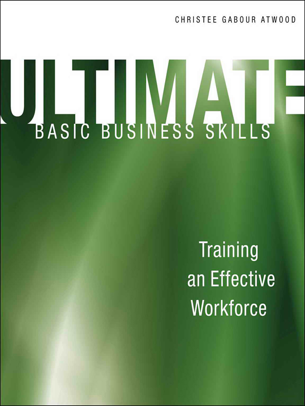 Training Book Cover Examples Cover - Ultimate Basic Business Skills: Training an Effective Workforce ...