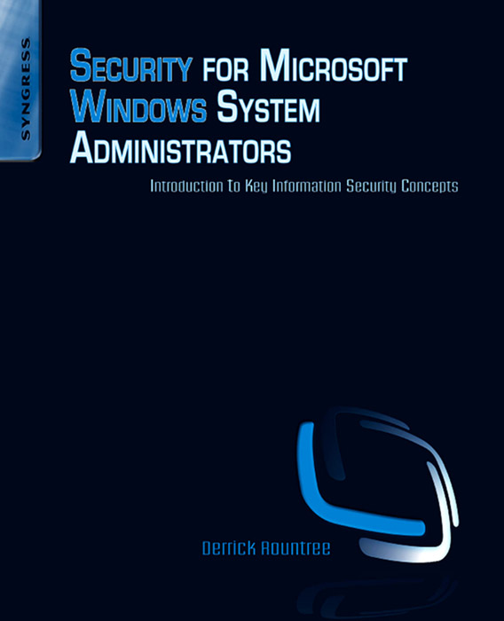 Cover - Security for Microsoft Windows System Administrators [Book]