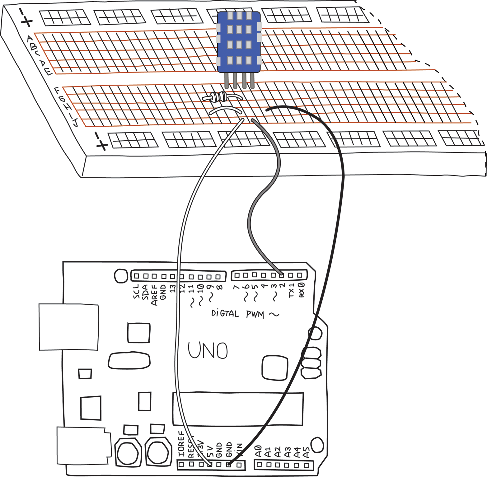 14 GSWA3E testing DHT11 bb