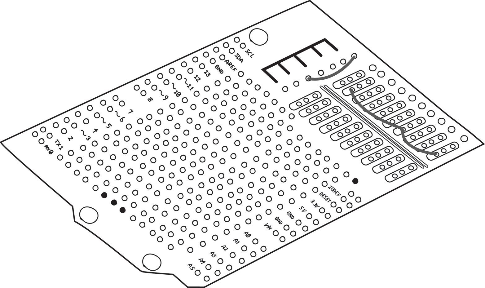 connecting all positive screw terminals