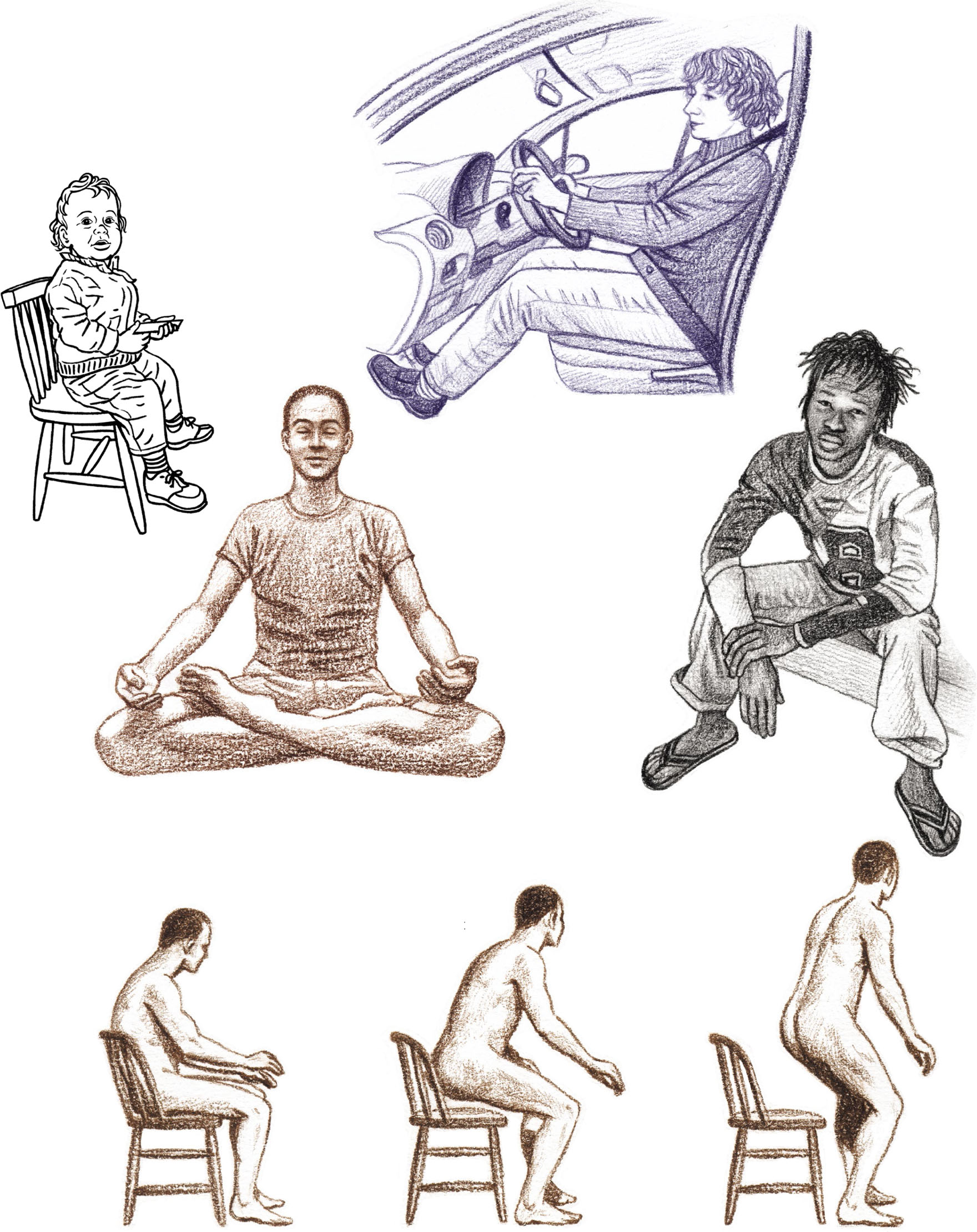 Seated Position - The Artist's Guide to Drawing People [Book]