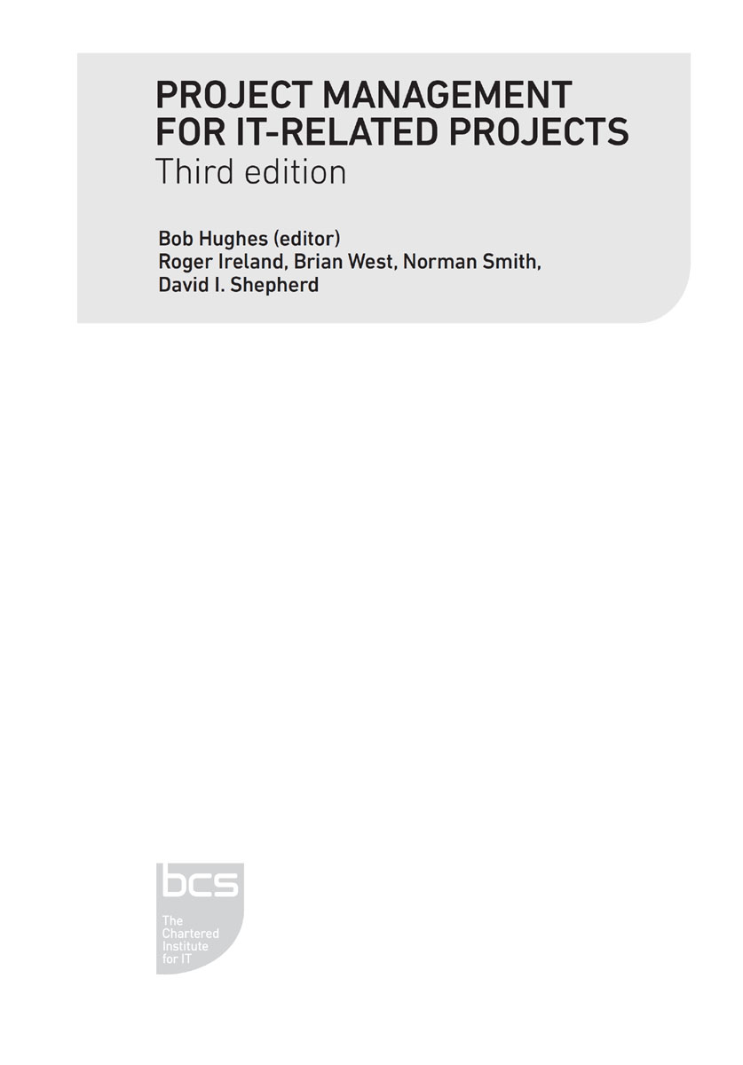 Title Page - Project Management for IT-Related Projects, 3rd Edition [Book]