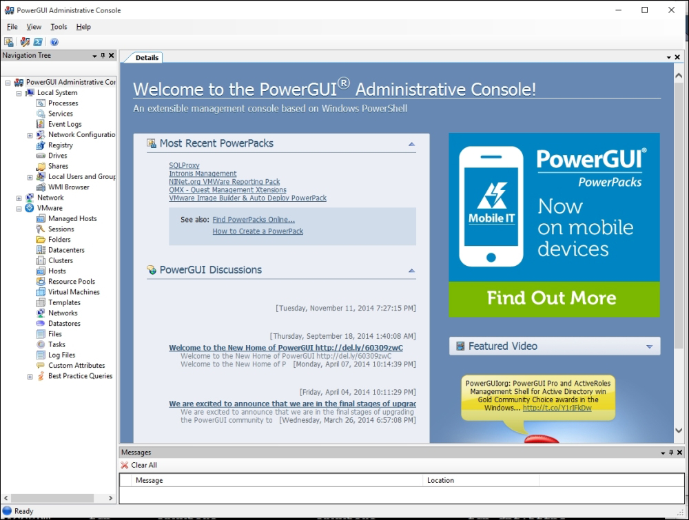 A. Learning PowerGUI Basics - VMware vSphere Troubleshooting [Book]