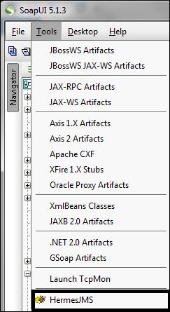 Configuring SoapUI for JMS services using Hermes JMS - Mastering SoapUI ...