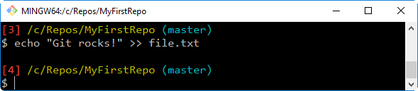 Adding a file - Git Essentials ??? Second Edition - Second Edition [Book]