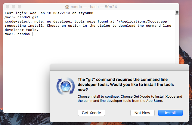 Installing Git on macOS - Git Essentials ??? Second Edition - Second ...
