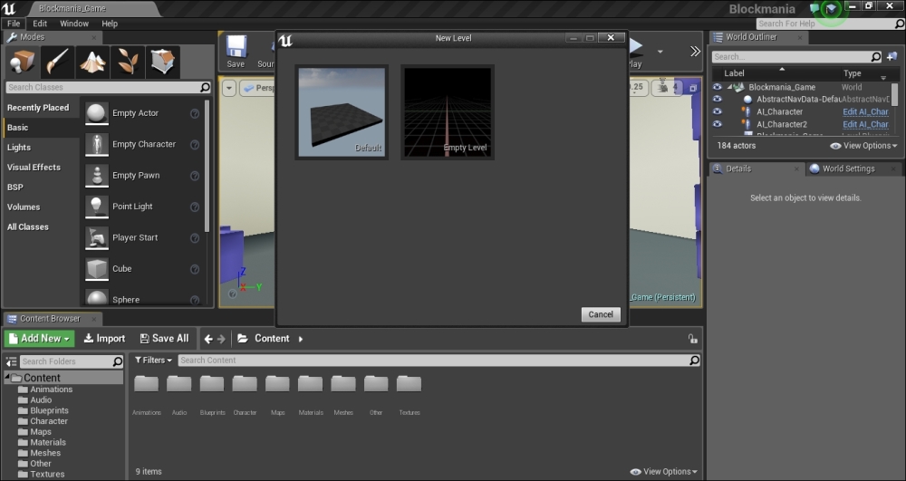 Creating the main menu - Unreal Engine: Game Development from A to Z [Book]