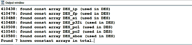 2.2 Detecting Crypto Constants Using FindCrypt2 - Learning Malware ...