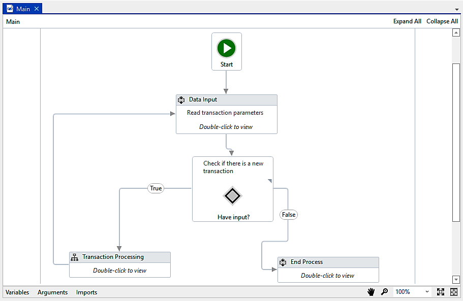 Simple process - Learning Robotic Process Automation [Book]