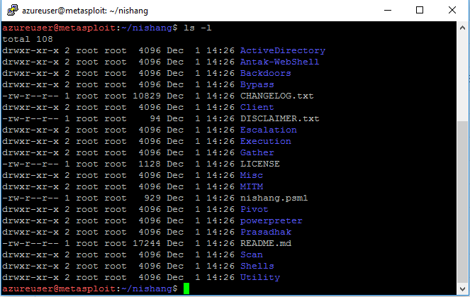 Nishang – PowerShell for penetration testing - Advanced Infrastructure ...
