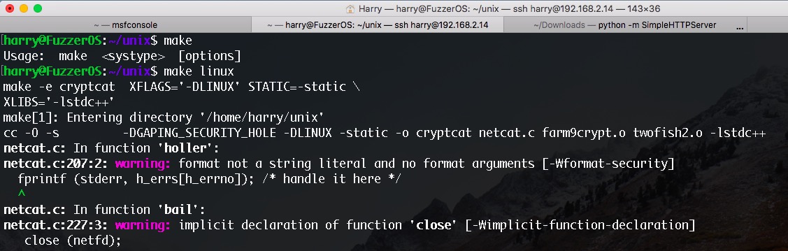 Encrypted reverse shell using cryptcat - Hands-On Red Team Tactics [Book]