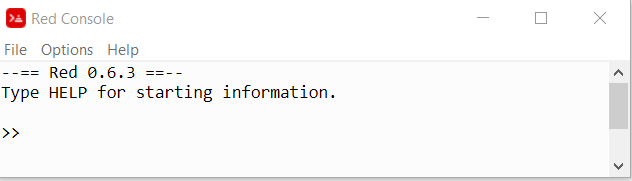 Installing Red on Windows - Learn Red ? Fundamentals of Red [Book]