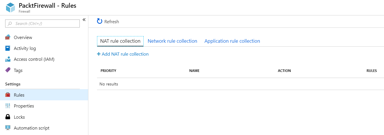 Configuring Azure Firewall - Hands-On Cloud Administration in Azure [Book]