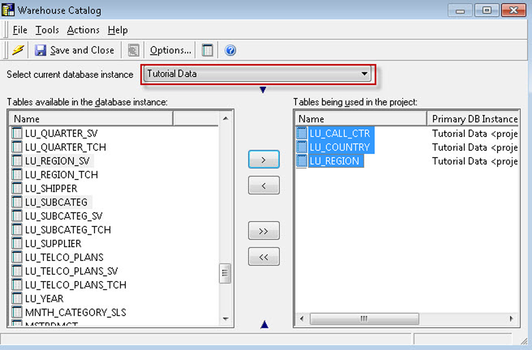 Exercise – Import a few Tables - MicroStrategy Quick Start Guide [Book]