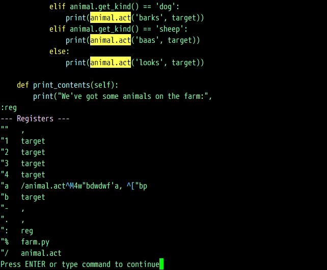 Editing macros - Mastering Vim [Book]