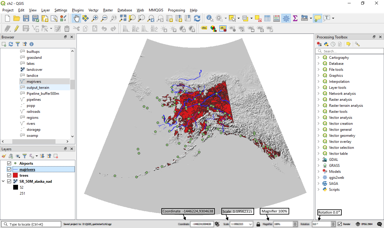 Interacting with the data - QGIS Quick Start Guide [Book]