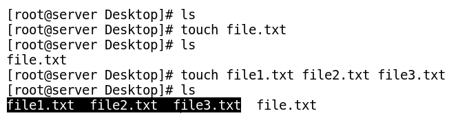Create an empty text file using the touch command - CentOS Quick Start ...