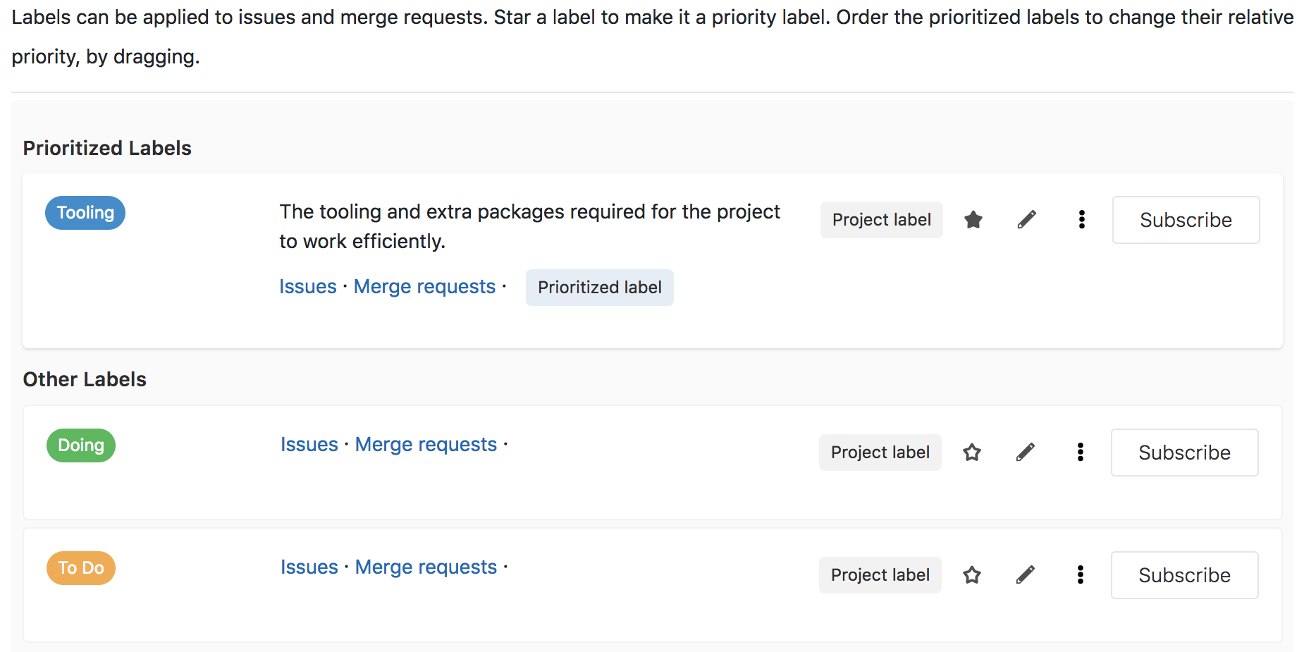 Labels - GitLab Quick Start Guide [Book]
