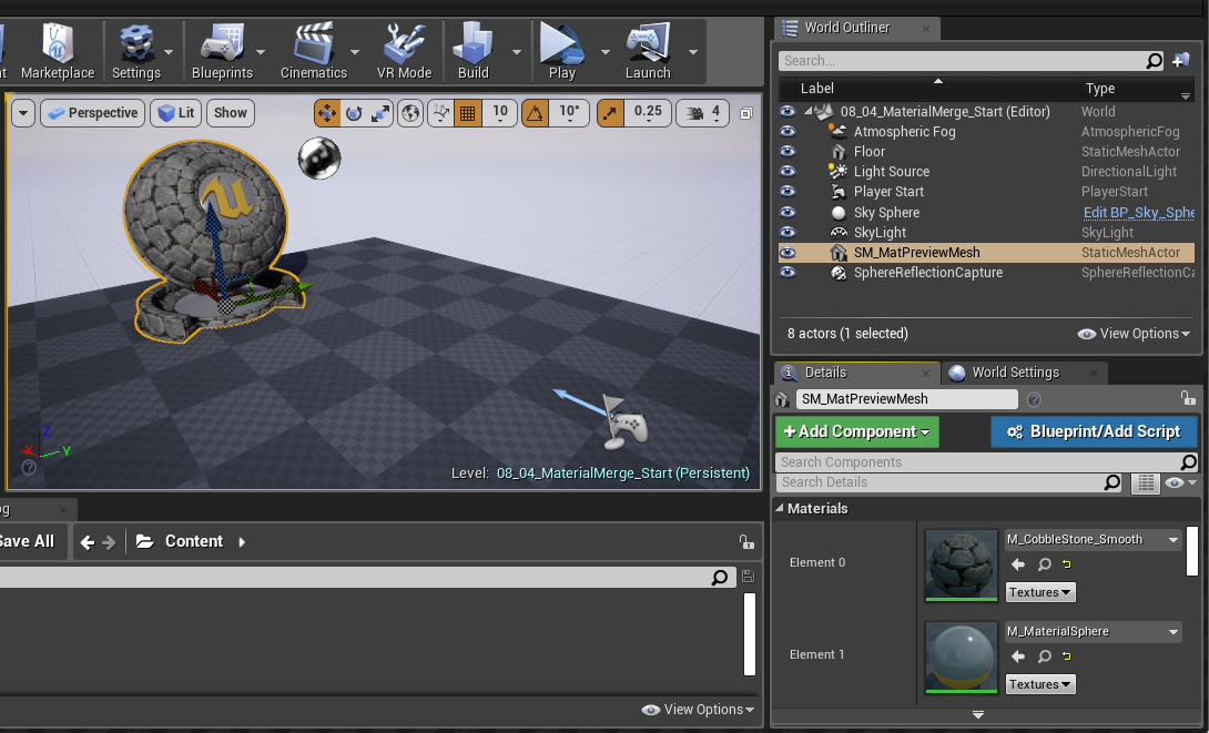 Getting ready... - Unreal Engine 4 Shaders and Effects Cookbook [Book]