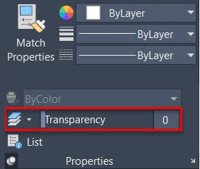 Adding transparency - Practical Autodesk AutoCAD 2021 and AutoCAD LT ...