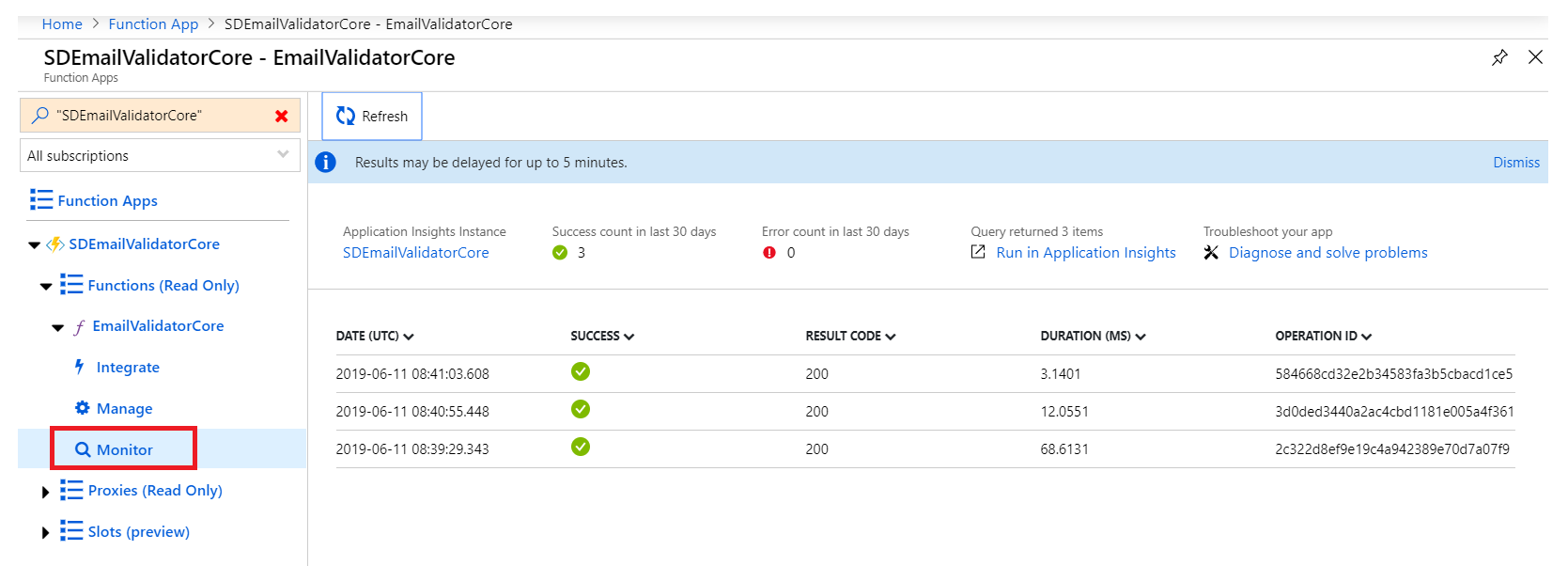 Monitoring Azure Functions - Mastering Microsoft Dynamics 365 Business ...